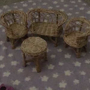 Hand Made Barbie Furniture Set